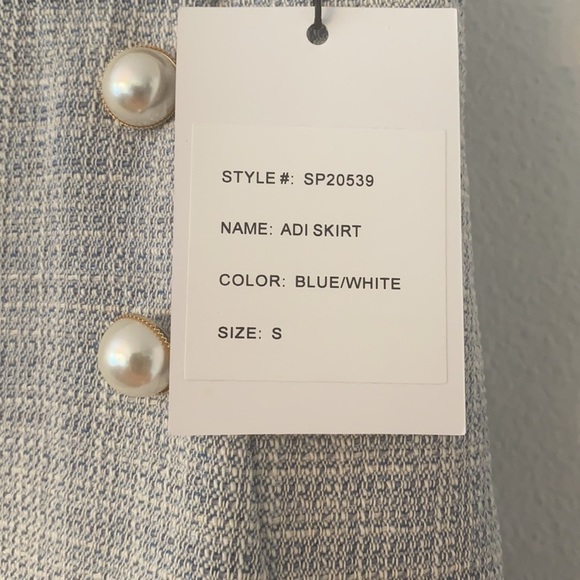 Generation Love Adi Skirt in Blue - Picture 3 of 5